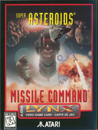 Cover for Super Asteroids, Missile Command