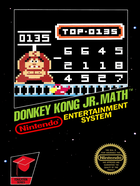 Cover for Donkey Kong Jr. Math
