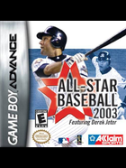 Cover for All-Star Baseball 2003