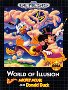 Cover for World of Illusion Starring Mickey Mouse and Donald Duck