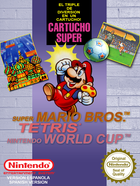 Cover for Super Mario Bros. / Tetris / Nintendo World Cup
