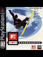 Cover for MTV Sports - Snowboarding