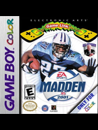 Cover for Madden NFL 2001