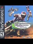 Cover for Championship Motocross 2001 featuring Ricky Carmichael