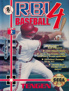 Cover for R.B.I. Baseball 4