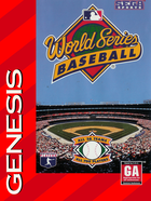 Cover for World Series Baseball