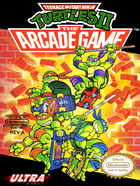 Cover for Teenage Mutant Ninja Turtles II: The Arcade Game