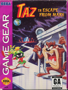 Cover for Taz in Escape from Mars
