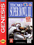 Cover for Tecmo Super Bowl III - Final Edition
