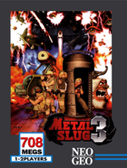 Cover for Metal Slug 3