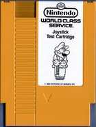 Cover for (TECH) Nintendo World Class Service - Joystick Test Cartridge