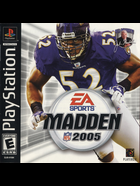 Cover for Madden NFL 2005