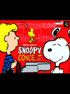 Cover for Snoopy Concert