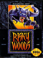 Cover for Risky Woods