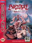 Cover for Brutal - Paws of Fury