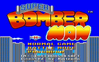 Super Bomberman SNES 4 players 