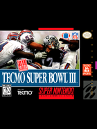 Cover for Tecmo Super Bowl III: Final Edition