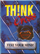 Cover for Think Cross