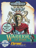 Cover for Warrior of Rome