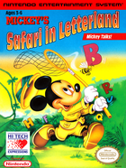 Cover for Mickey's Safari in Letterland