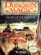 Cover for Dungeon Magic: Sword of the Elements