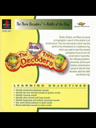 Cover for The Three Decoders 1: Riddle of the Ring