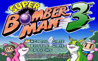 Screenshot of Super Bomberman 3 (SNES, 1995) - MobyGames