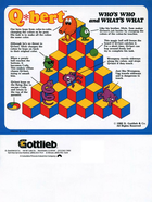 Cover for Q*bert