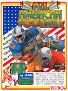Cover for All American Football