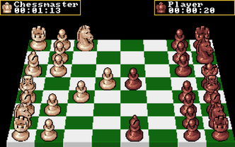 The Chessmaster 2000 (1986) by The Software Toolworks Amiga game