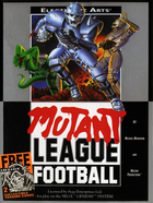 Cover for Mutant League Football