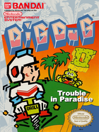 Cover for Dig Dug II: Trouble in Paradise