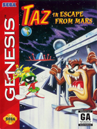 Cover for Taz in Escape from Mars